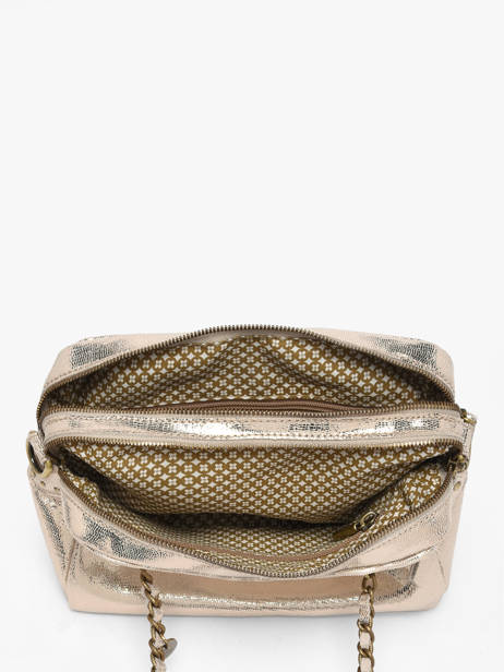 Schoudertas Vintage Leder Mila louise Wit vintage 3889RX ander zicht 3